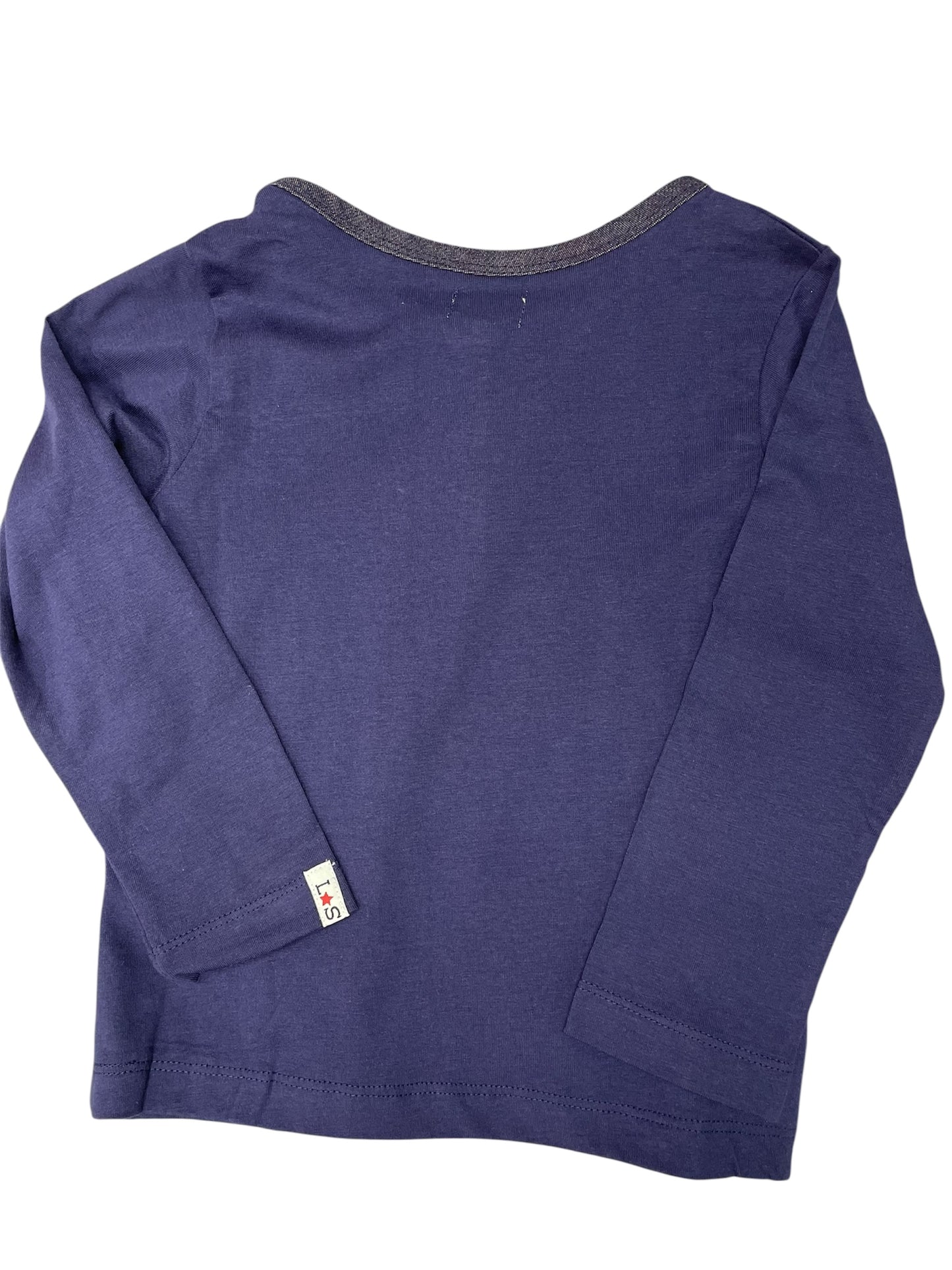 Lilly + Sid Navy L/S Henley