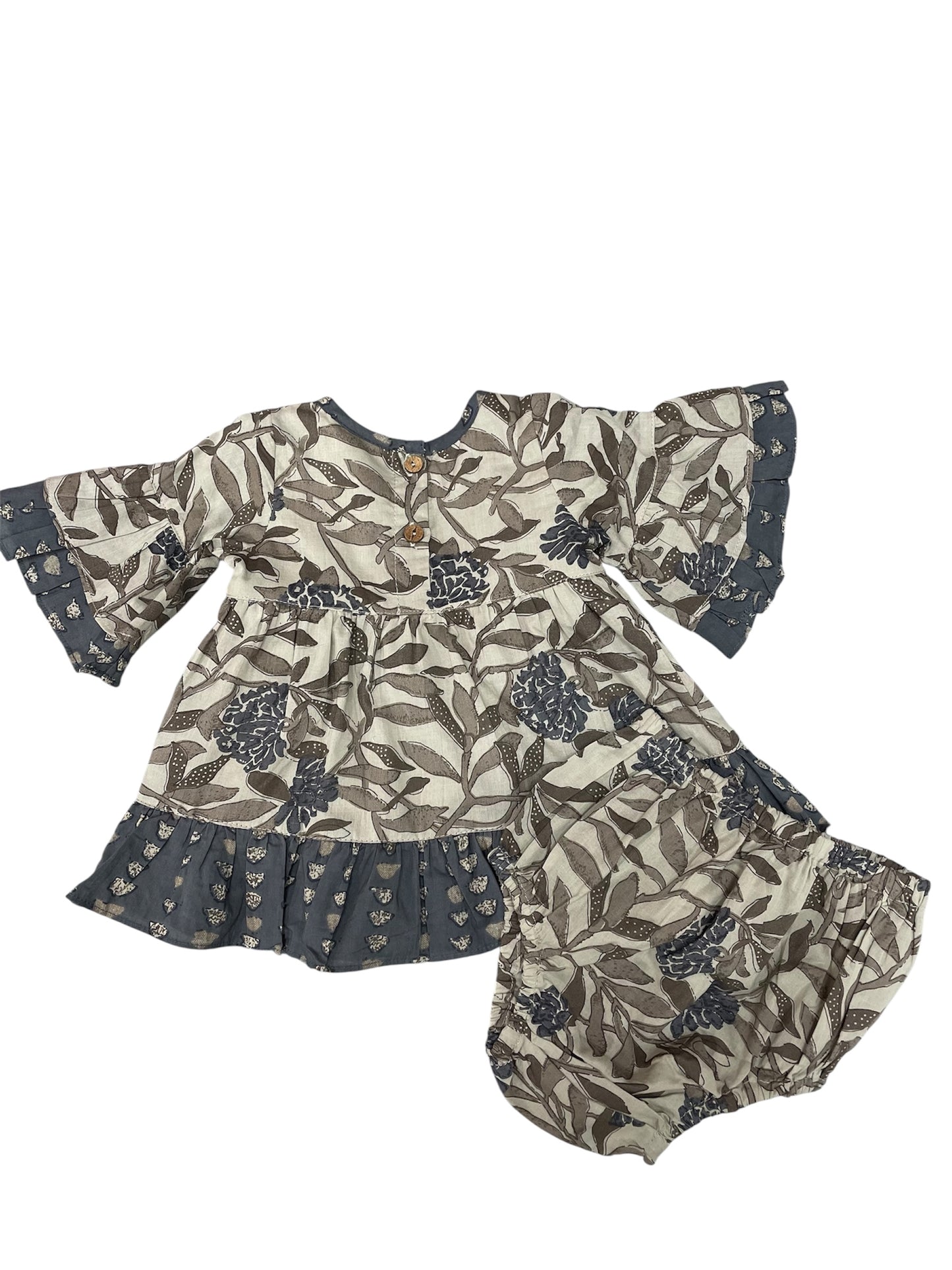 Yo Baby Blue Floral 2 pc Dress