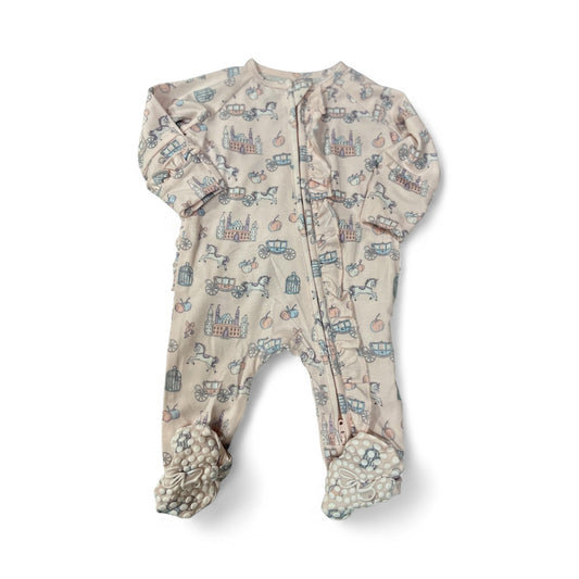 Sweet Bamboo Ruffle Footie Fairy Godmother