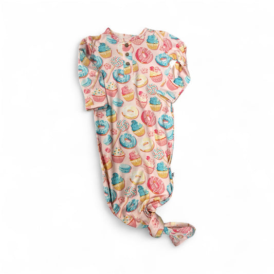 Sweet Bamboo Knotted Gown Sweet Tooth - One Size