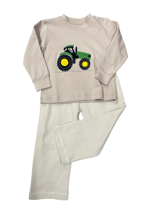 Squiggles Tractor John Pant Set