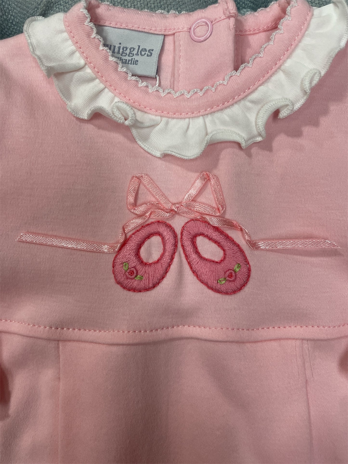 Squiggles Ballet Slipper Romper