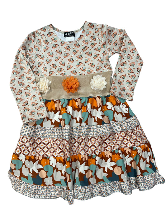 ZARA Ruffle Tiered Dress