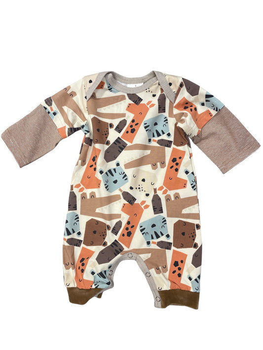ZARA Zoo Animals Romper