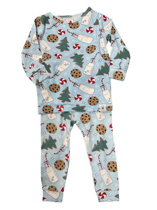 SB Santa's Cookies Pajamas - Blue
