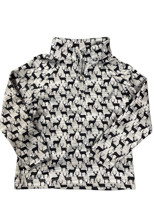 Coolybri Performance Deer Print 1/4 Zip