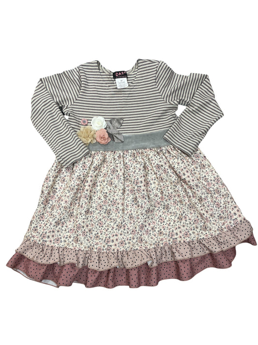 Zara Stripes and Florals Dress