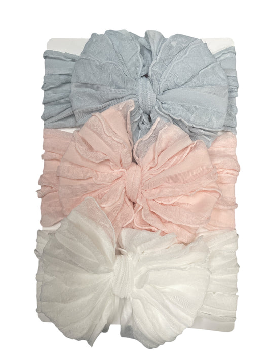 Ruffled Headband Boxed Set