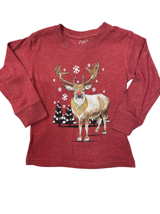 Wes & Willy Reindeer L/S Tee