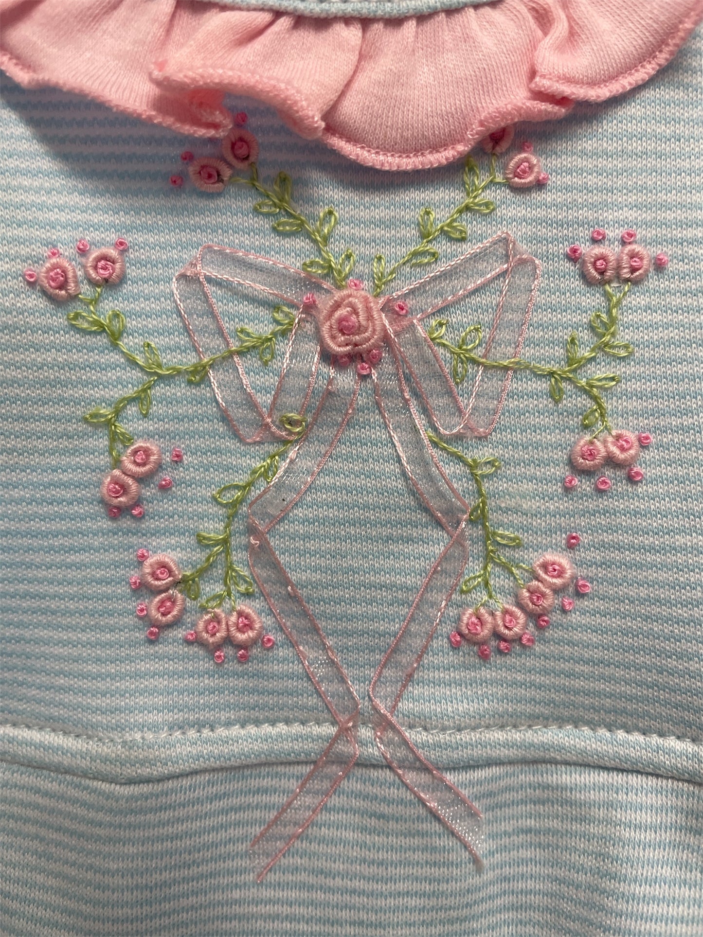Squiggles Whispy Bow Romper