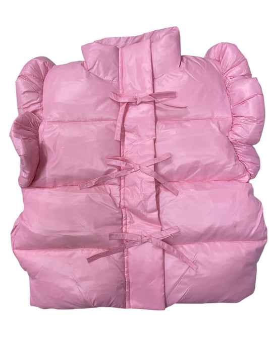 TweenStyle Ruffle Puffer Vest