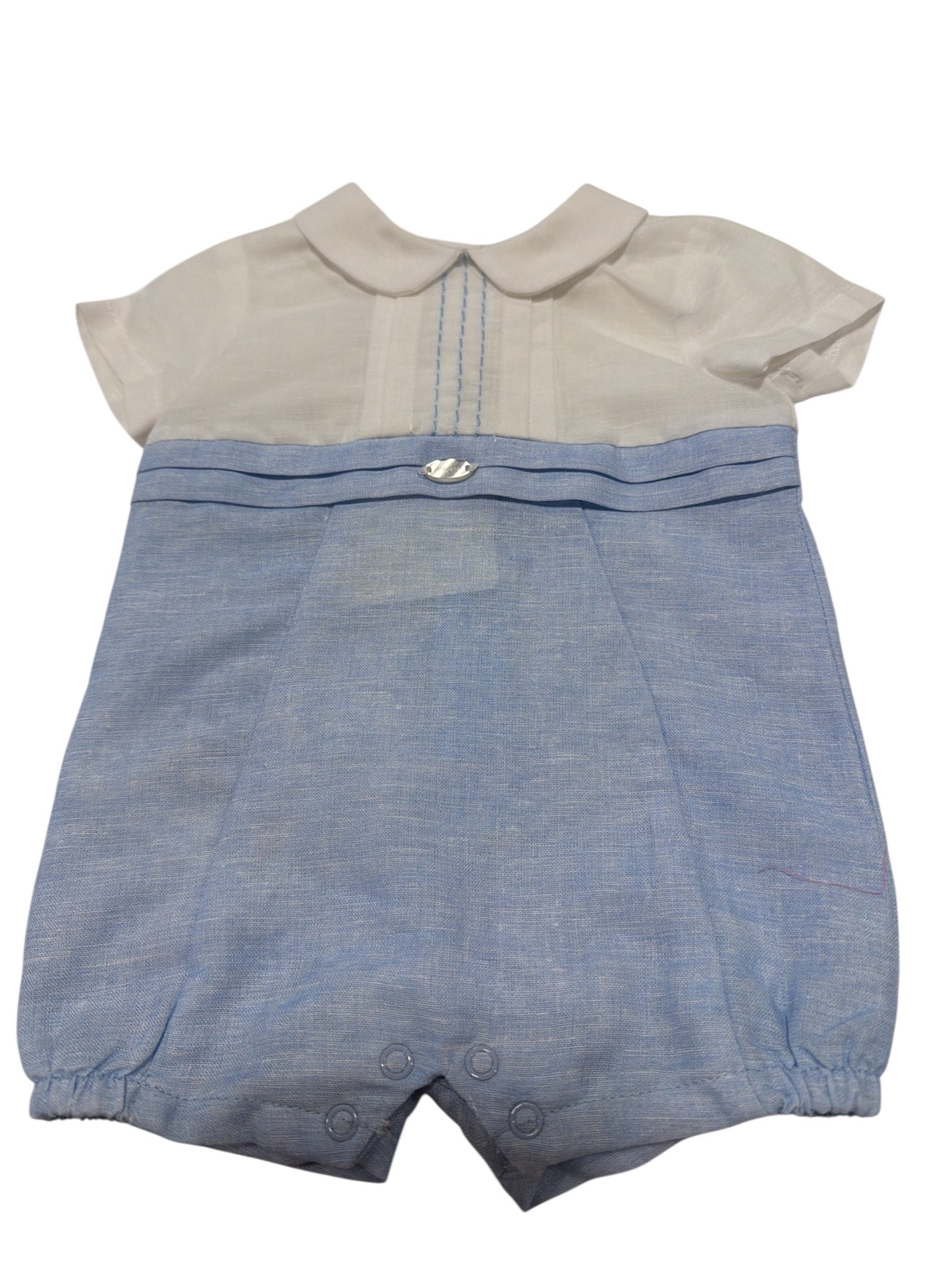 Mayoral Linen Romper - Boys