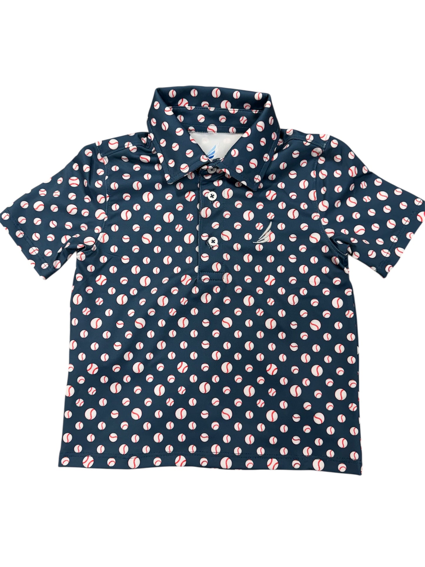 Coolybri Performance SS Polo Baseball - Navy