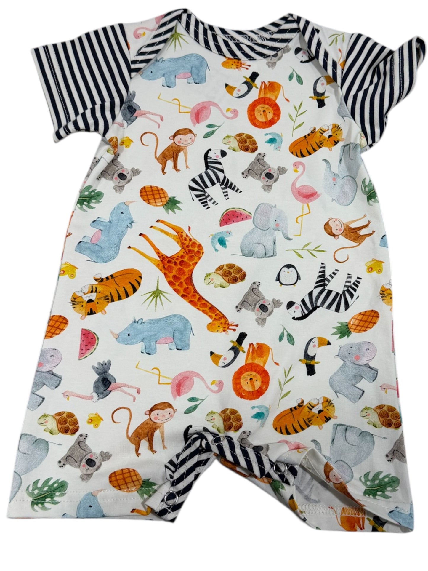 Zaza Zoo One-piece Romper - Boys