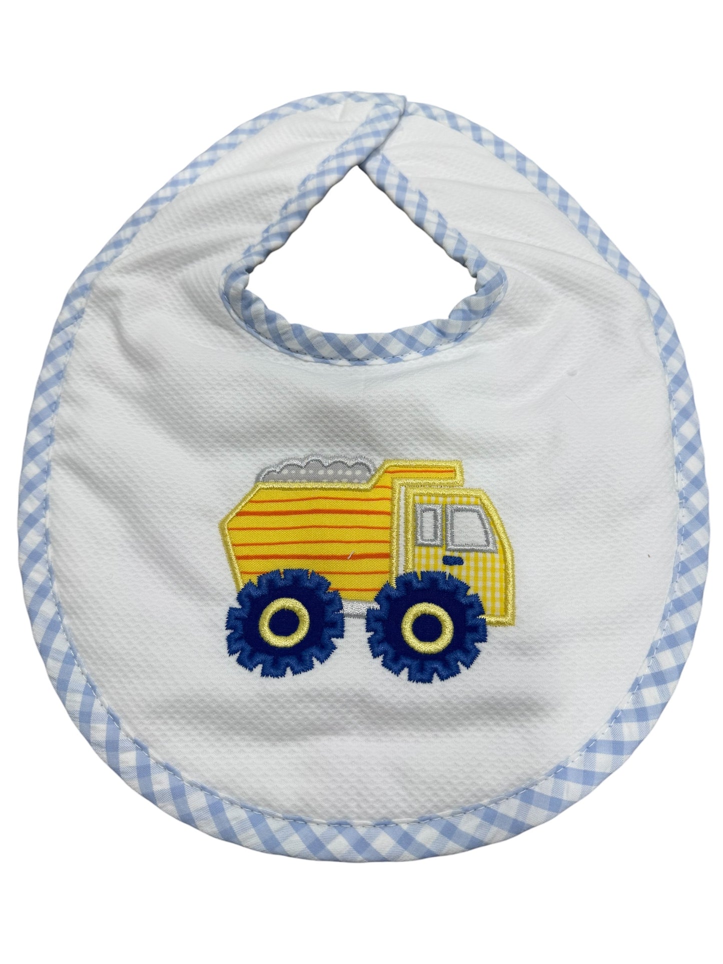 Construction Time Dump Truck Bib