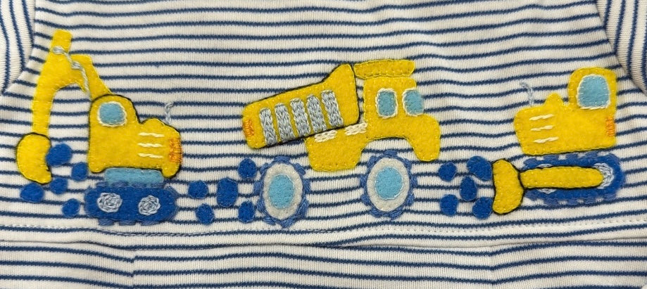 Squiggles Construction Crew LS Coverall