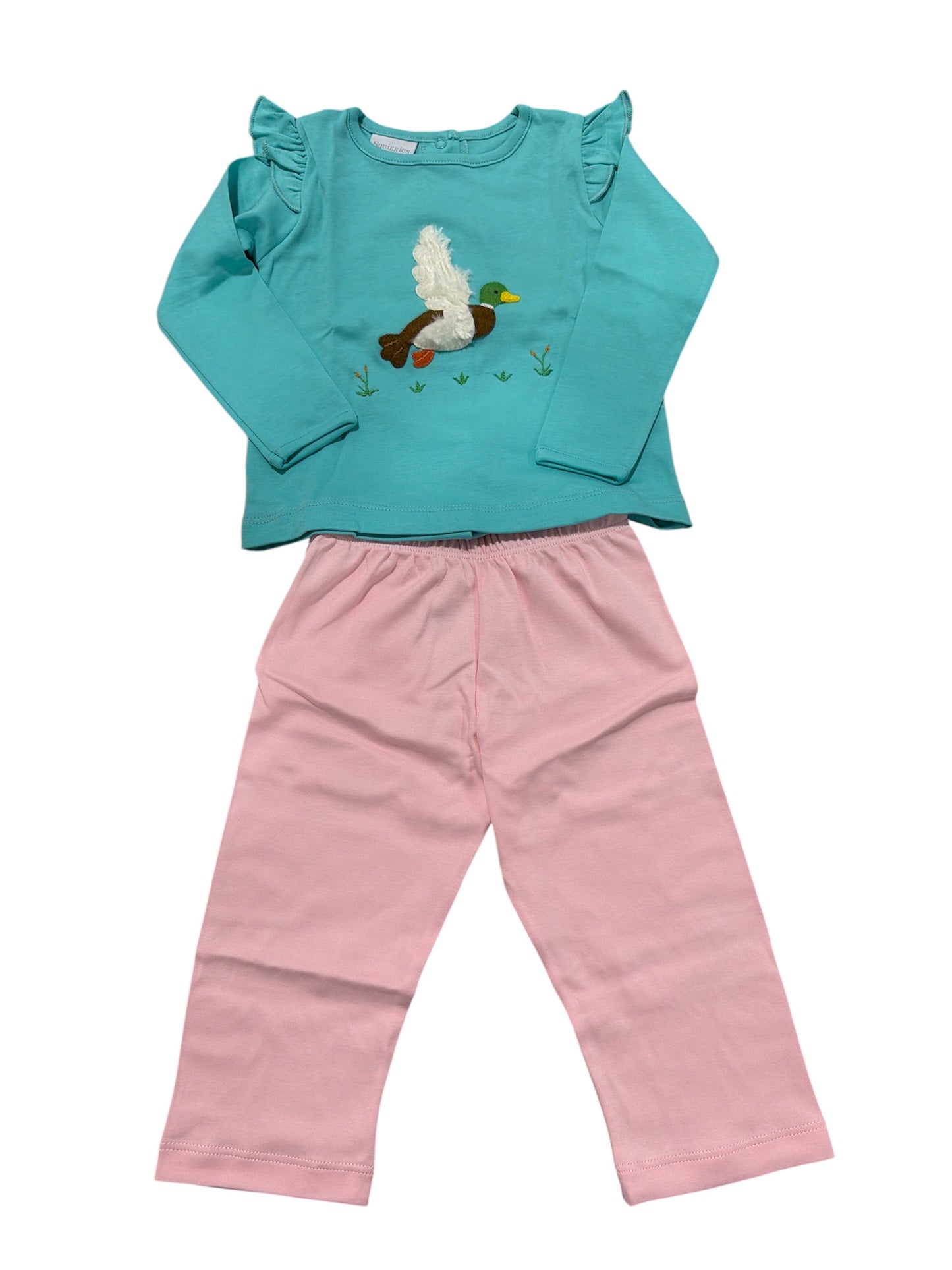 Squiggles Duck Dynasty LS Tunic Pant Set