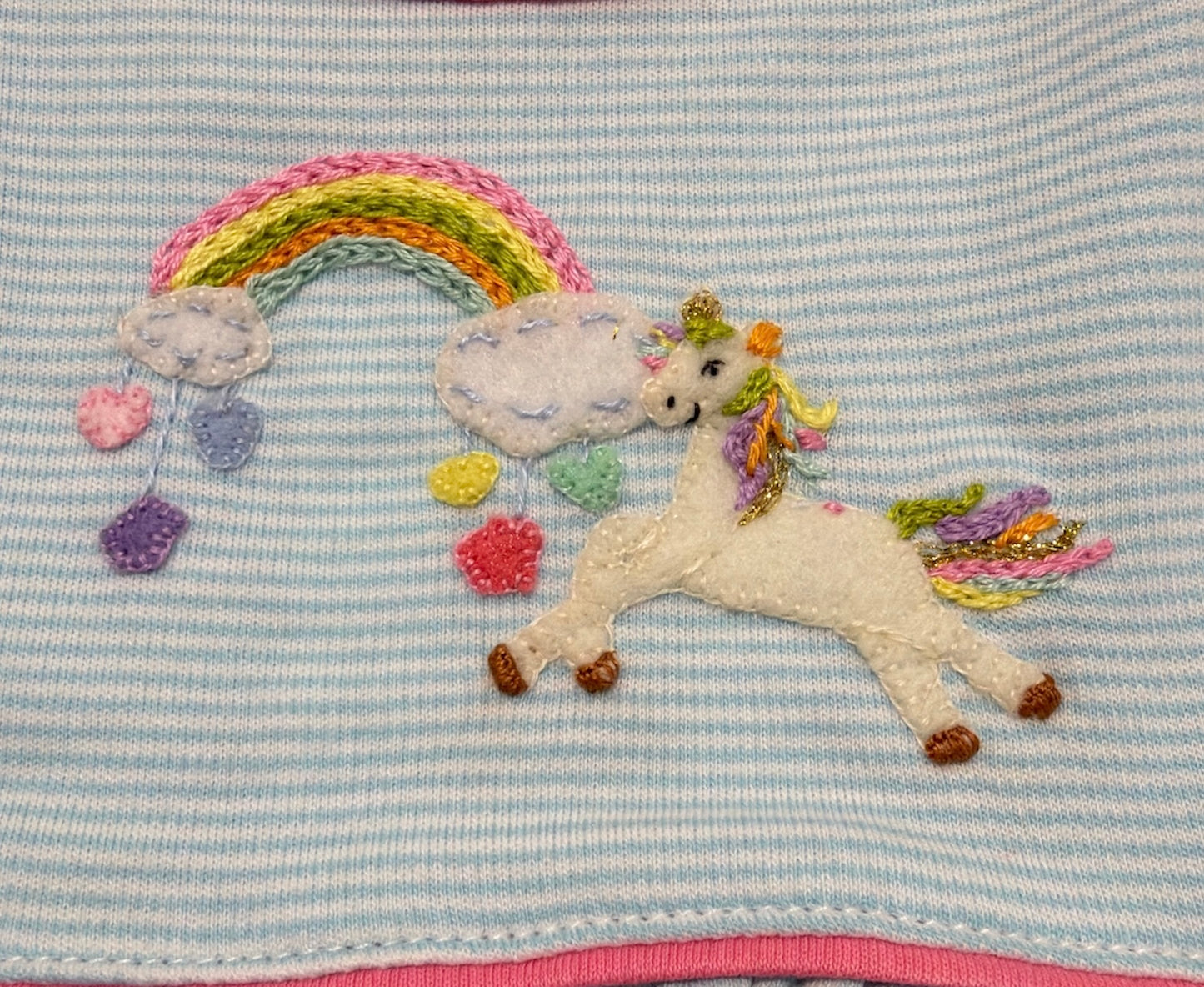 Squiggles Rainbow Gallops LS Dress