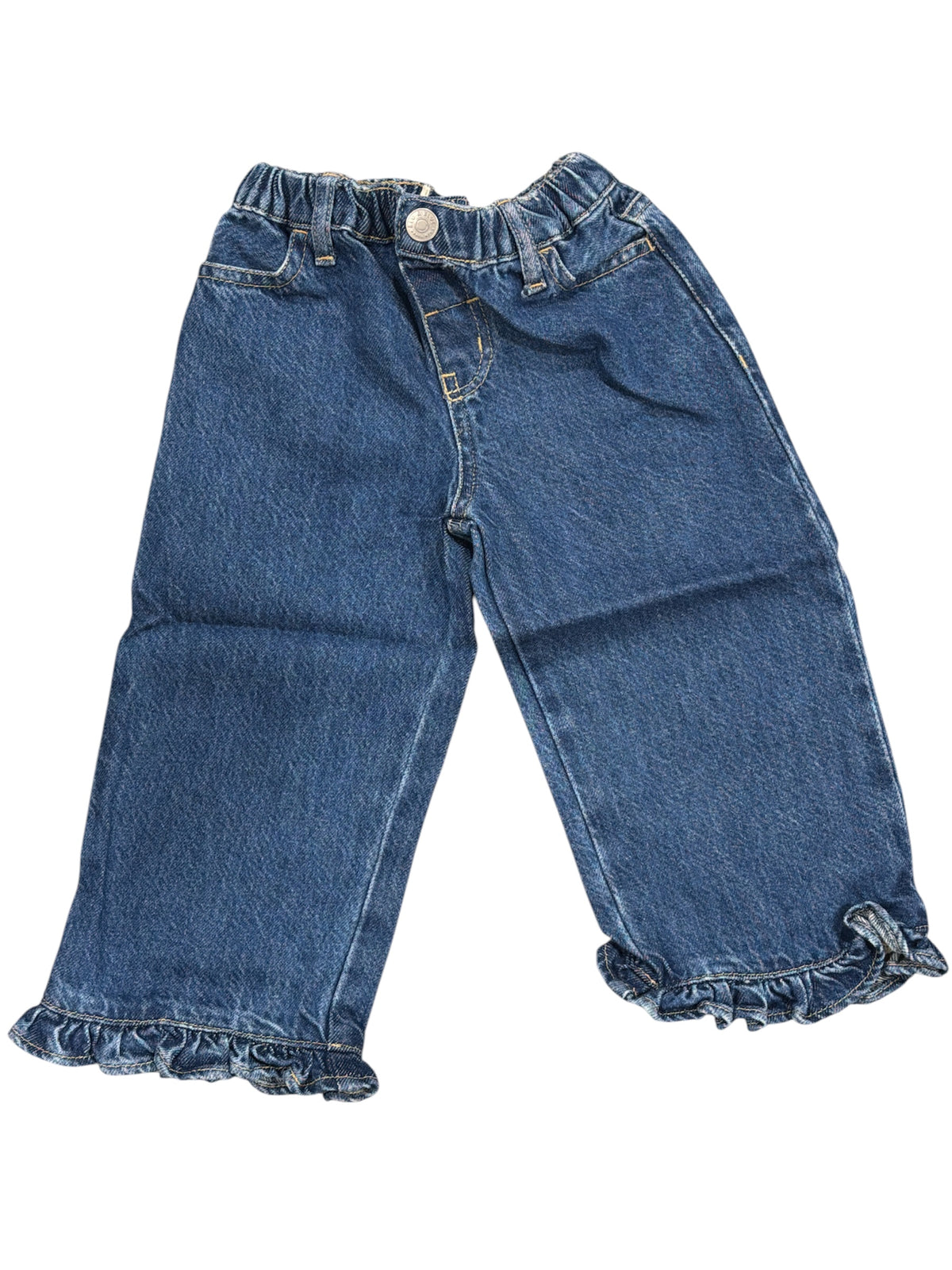 Blu & Blue Anna Ruffled Culottes Jeans