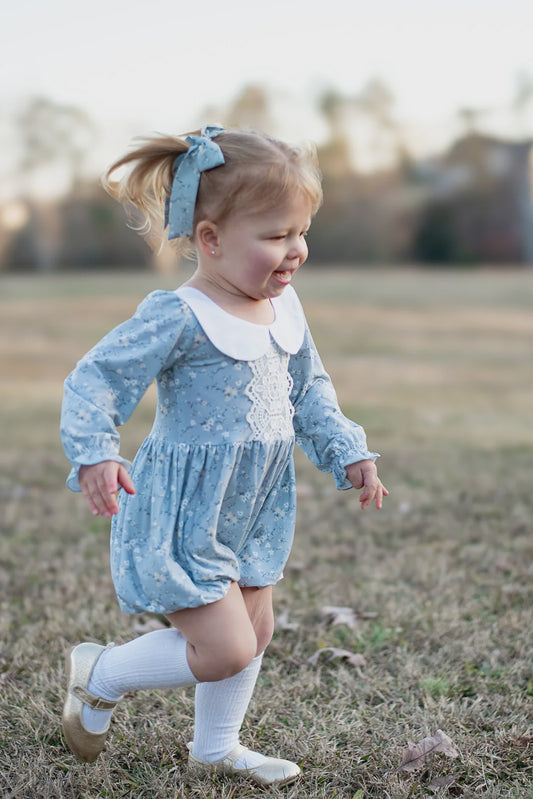 Be Girl Long Tail Bow Cotton Fields