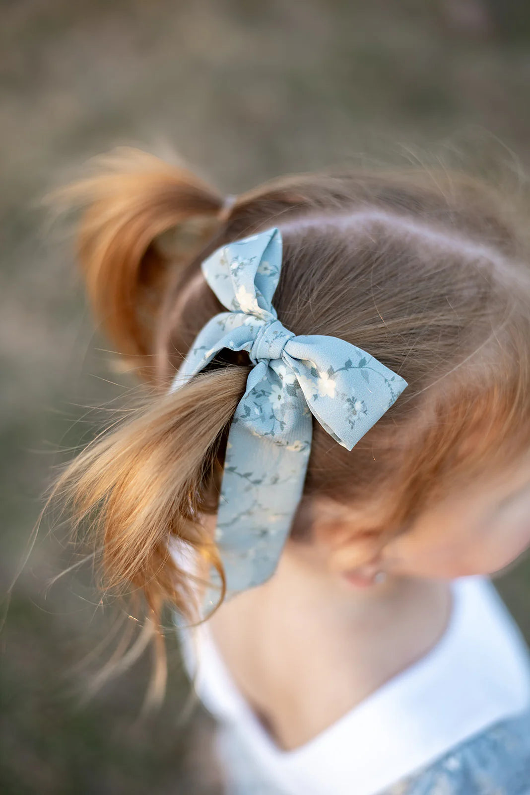 Be Girl Long Tail Bow Cotton Fields