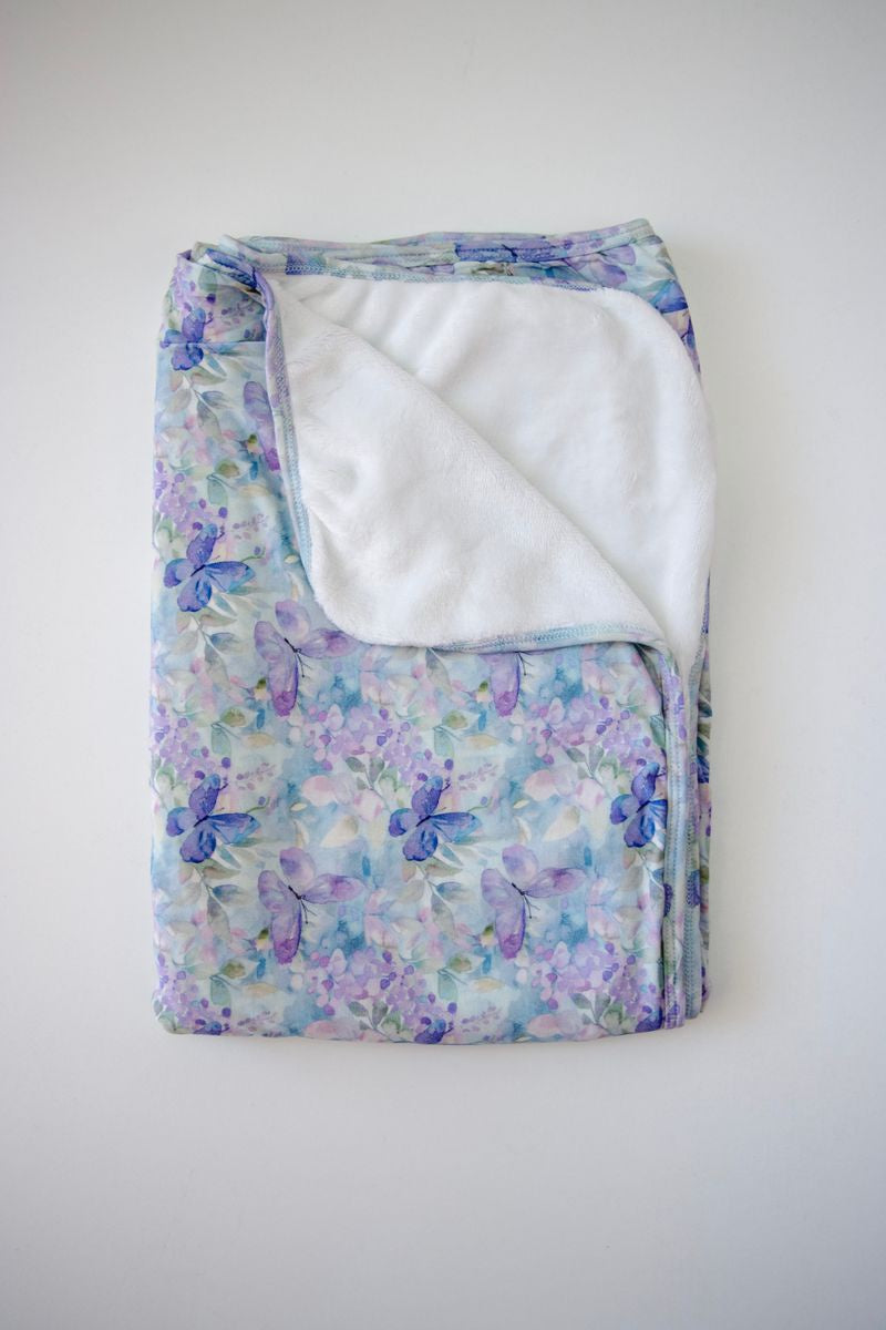 Rockin Royalty Violet Grace Swaddle Blanket