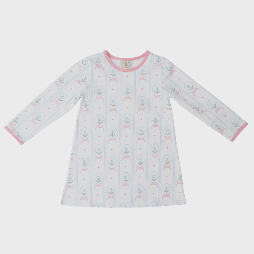 Cypress Row Rose Cameo Susie Swing LS Dress