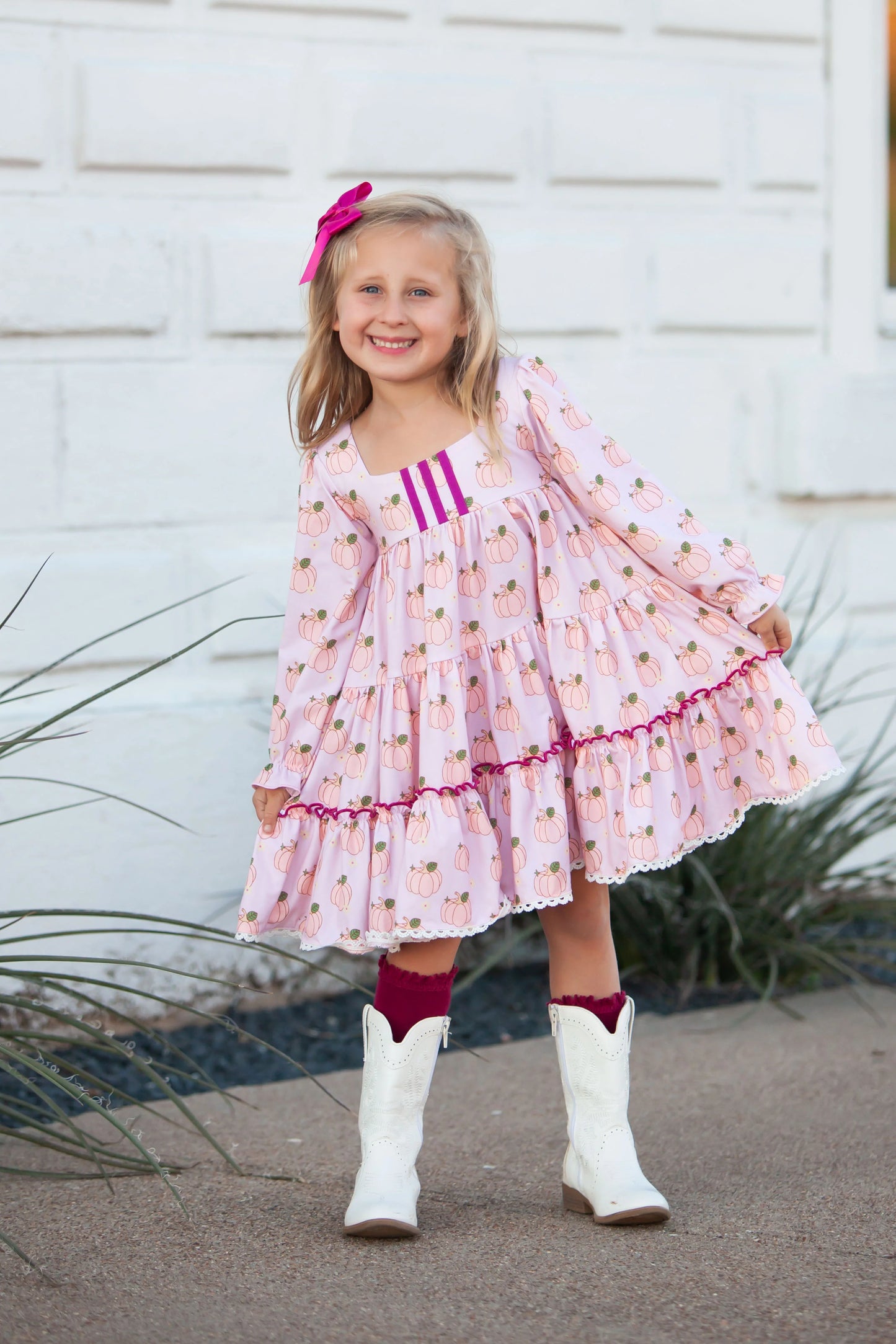 Be Girl Garden Twirler Retro Pumpkin