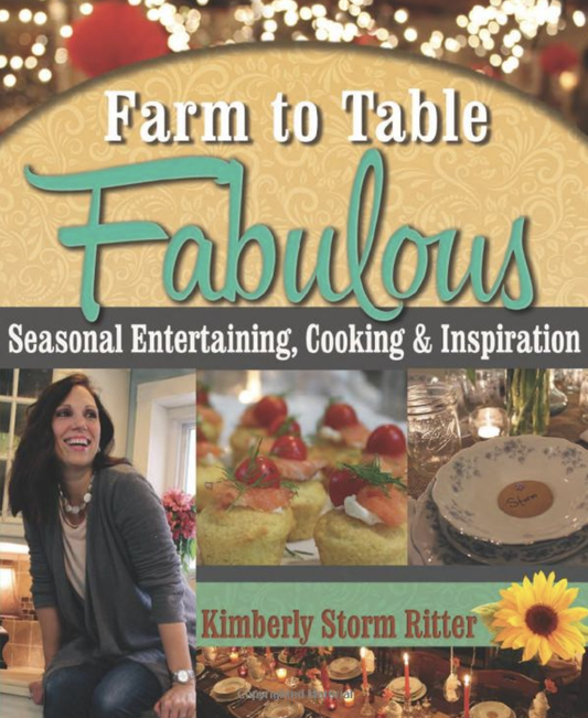 Farm to Table Fabulous Cookbook