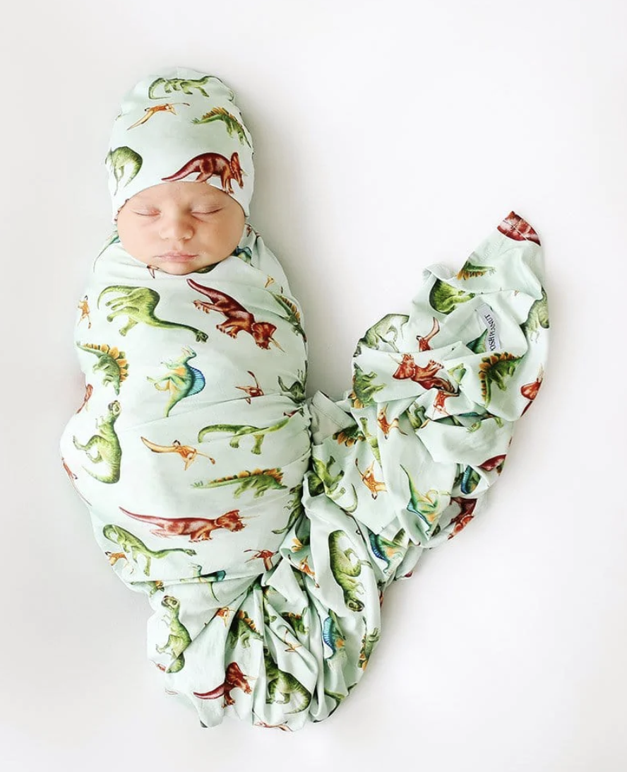 Posh Peanut Buddy Swaddle & Beanie Set
