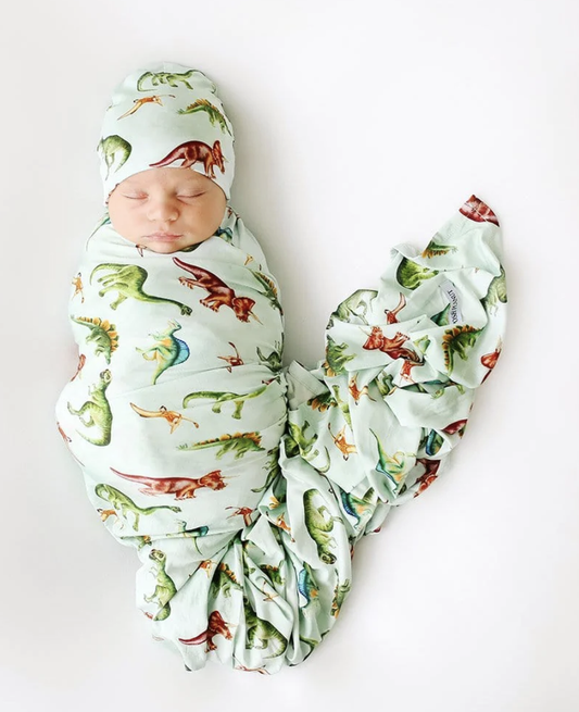 Posh Peanut Buddy Swaddle & Beanie Set
