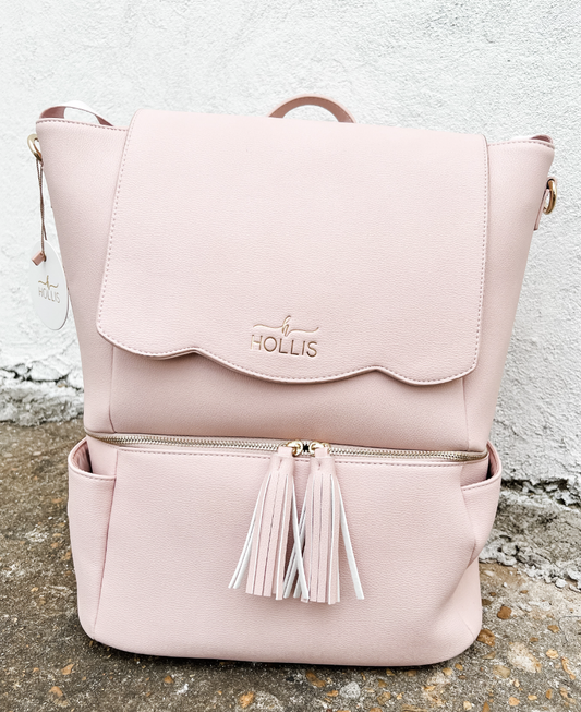 Hollis Diaper Bag Blush