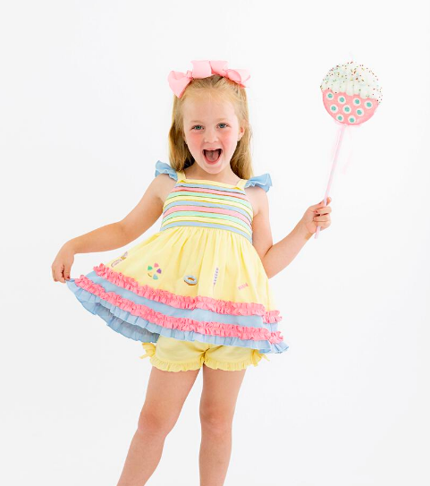 Evie's Closet Sweet As Sugar Tunic Set