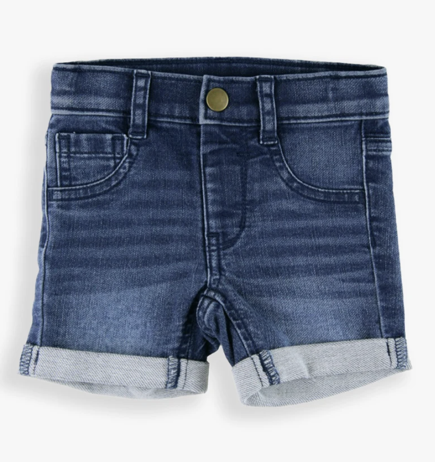 RB Boys Medium Wash Denim Shorts