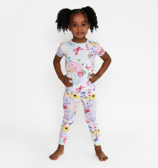 Posh Peanut Nicolette Short Sleeve Basic Pajama