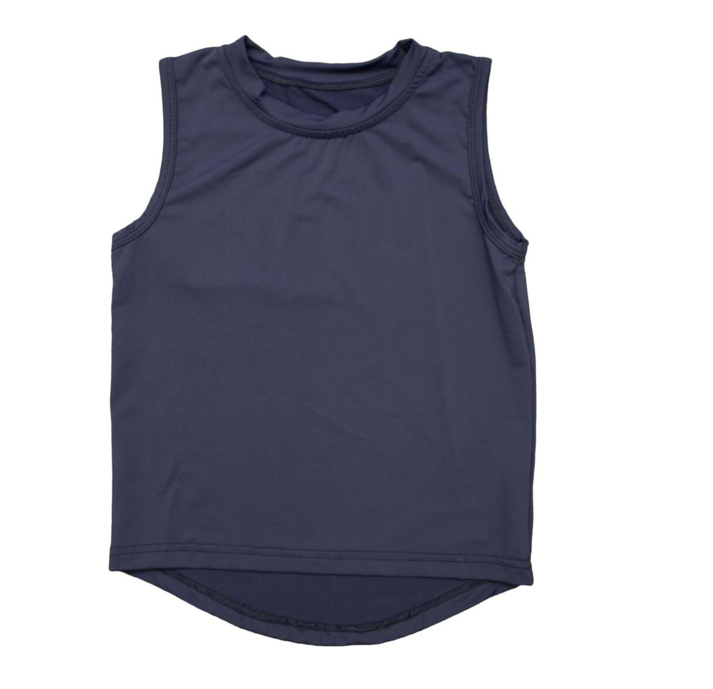 BC Navy Blue High Low Tank