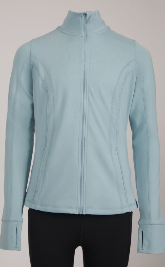 Tourmaline Full Zip Up Active Jacket