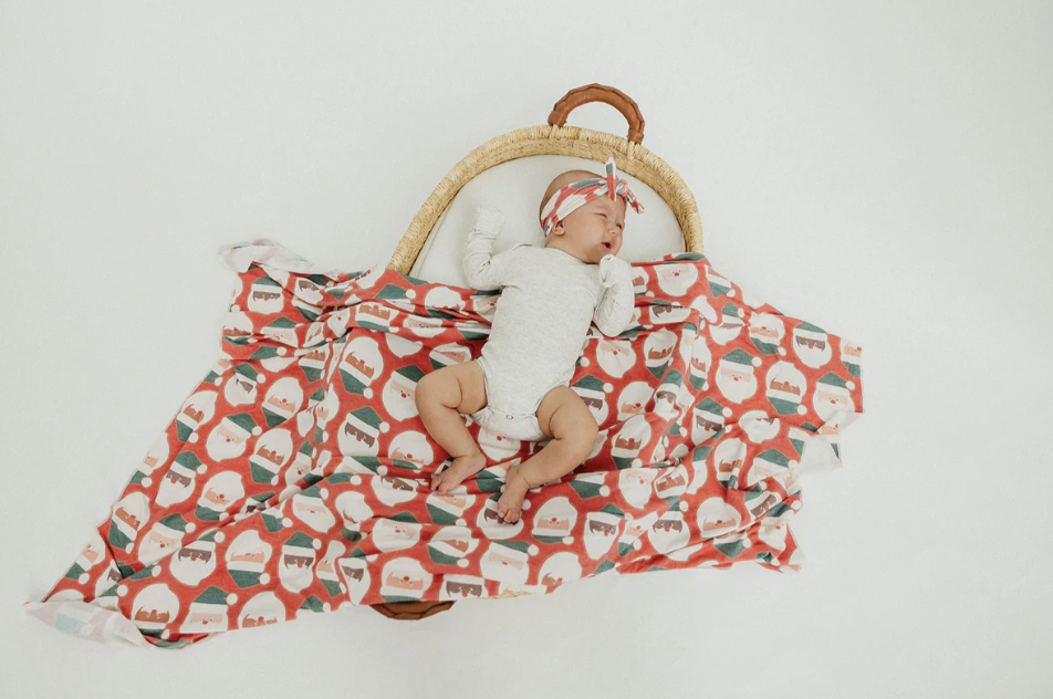 Copper Pearl Claus Swaddle