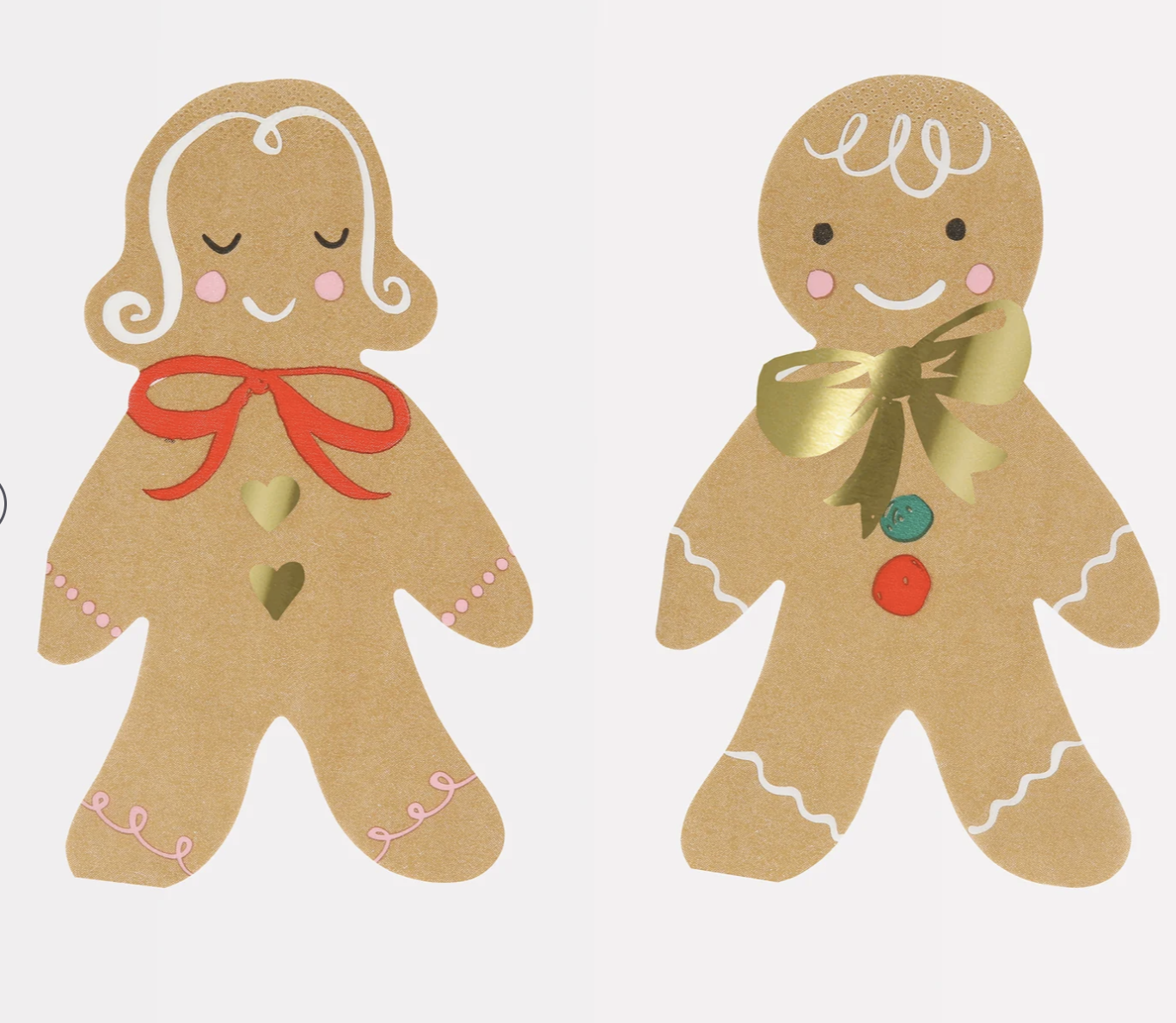 Gingerbread Christmas Napkins