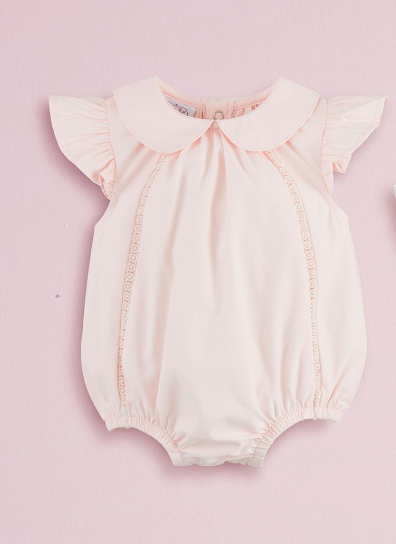 Pink Collared Poplin Bubble