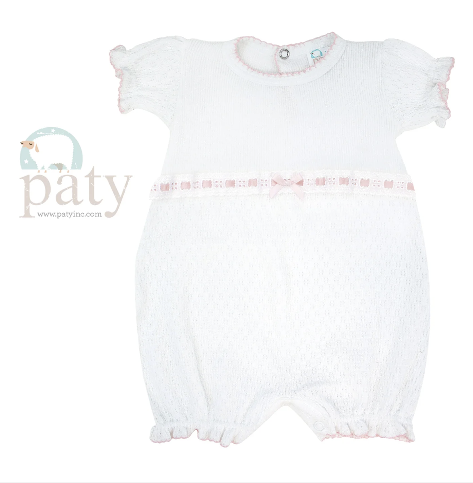 Paty Bubble w/ Eyelet Trim