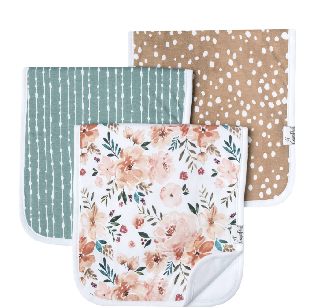 CP Autumn Burp Cloth Set