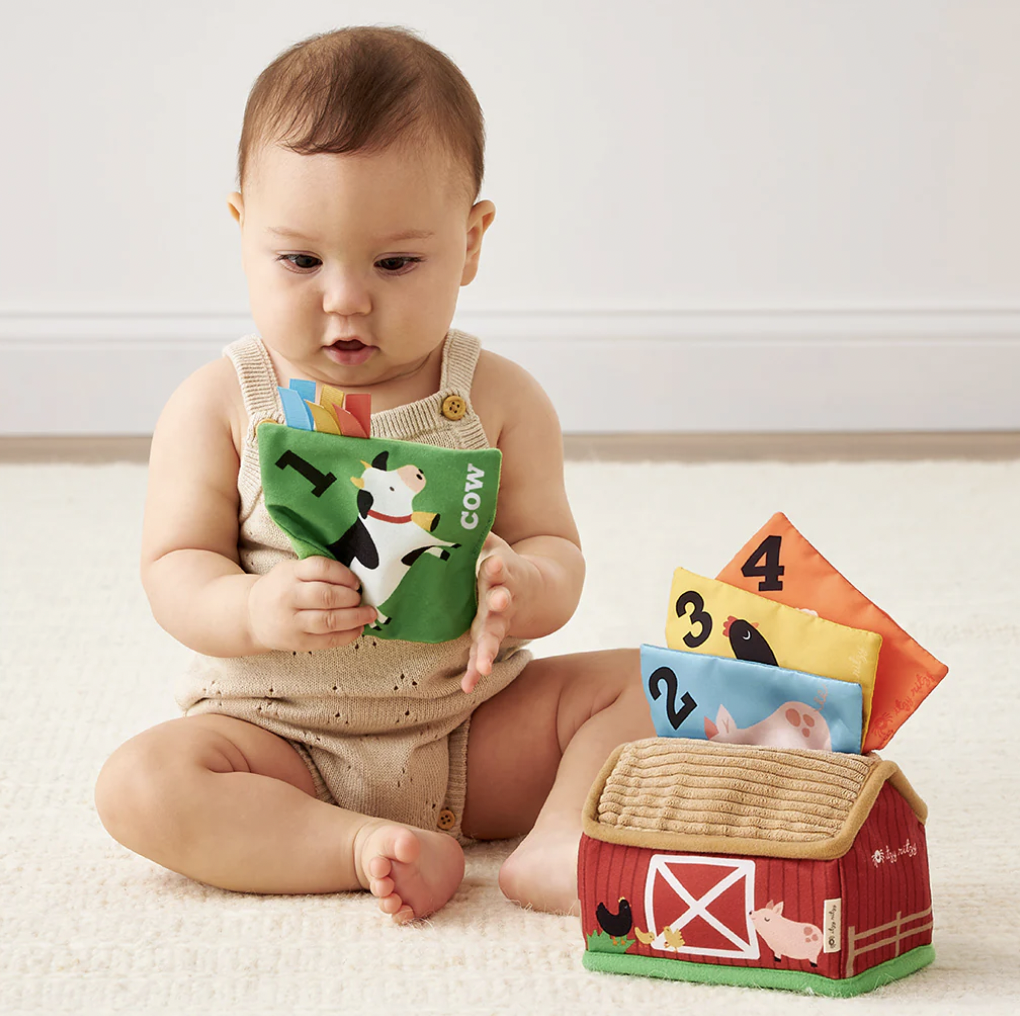 Itzy Sensory Scarves Farm Toy