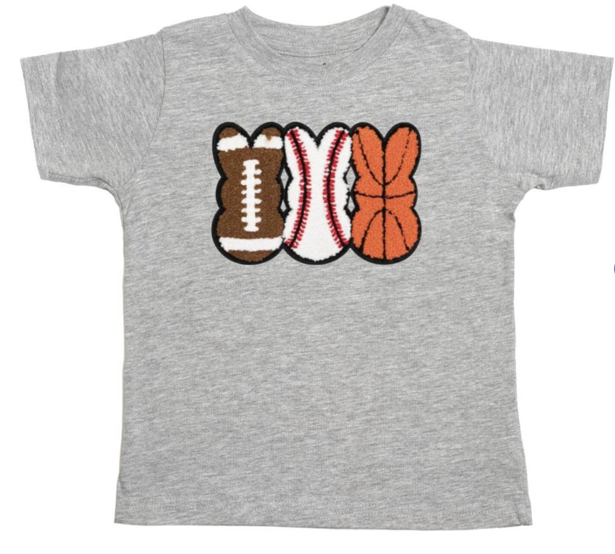Sports Peeps Patch Easter Short Sleeve Shirt