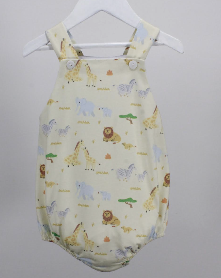 Yellow Happy Animals Bubble