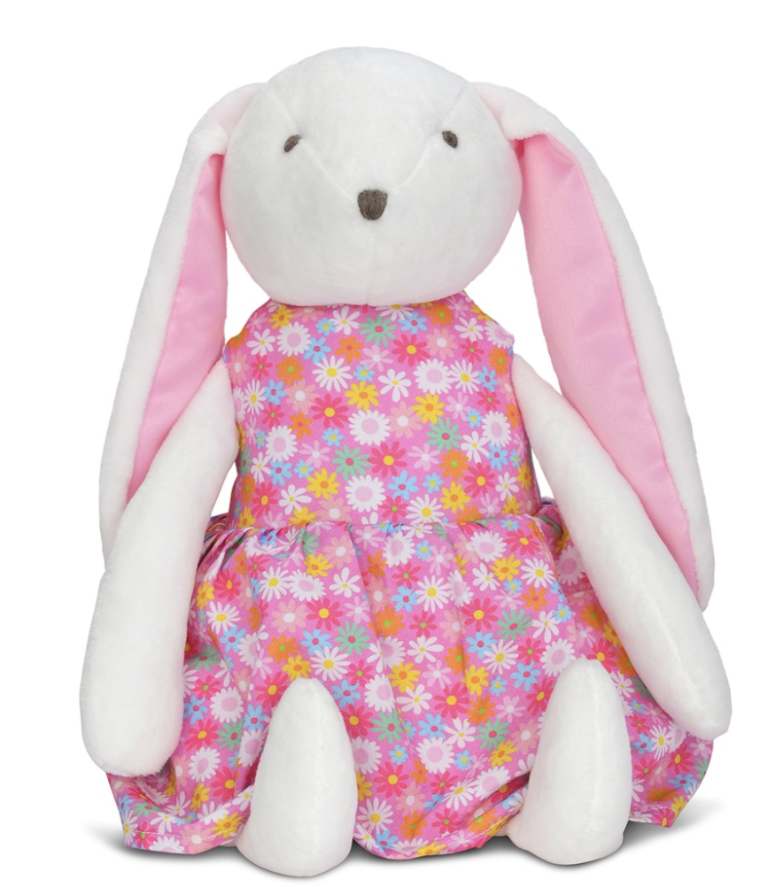Floral Bunny Plush
