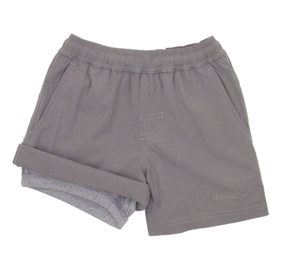 Properly Tied Boys Ace Short Storm