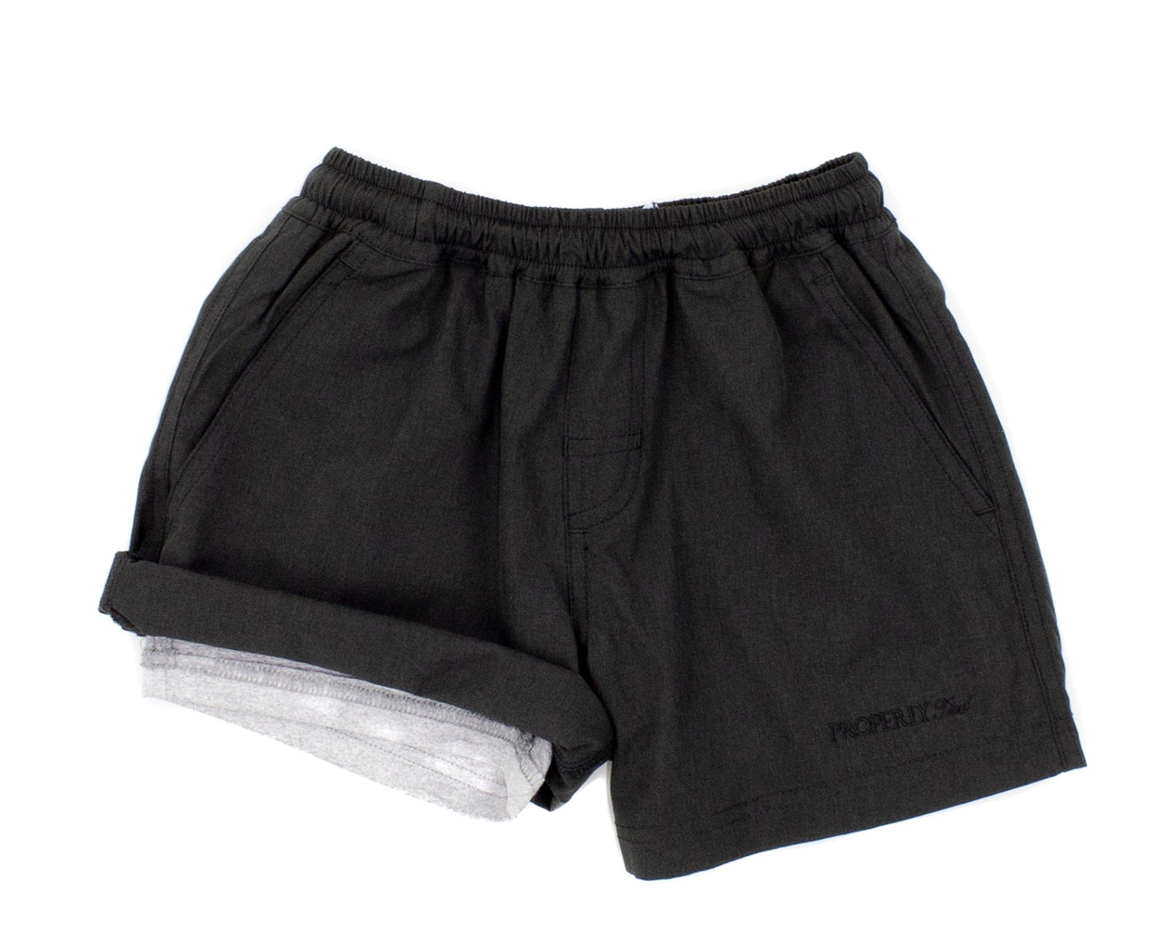 Properly Tied Boys Ace Short Black