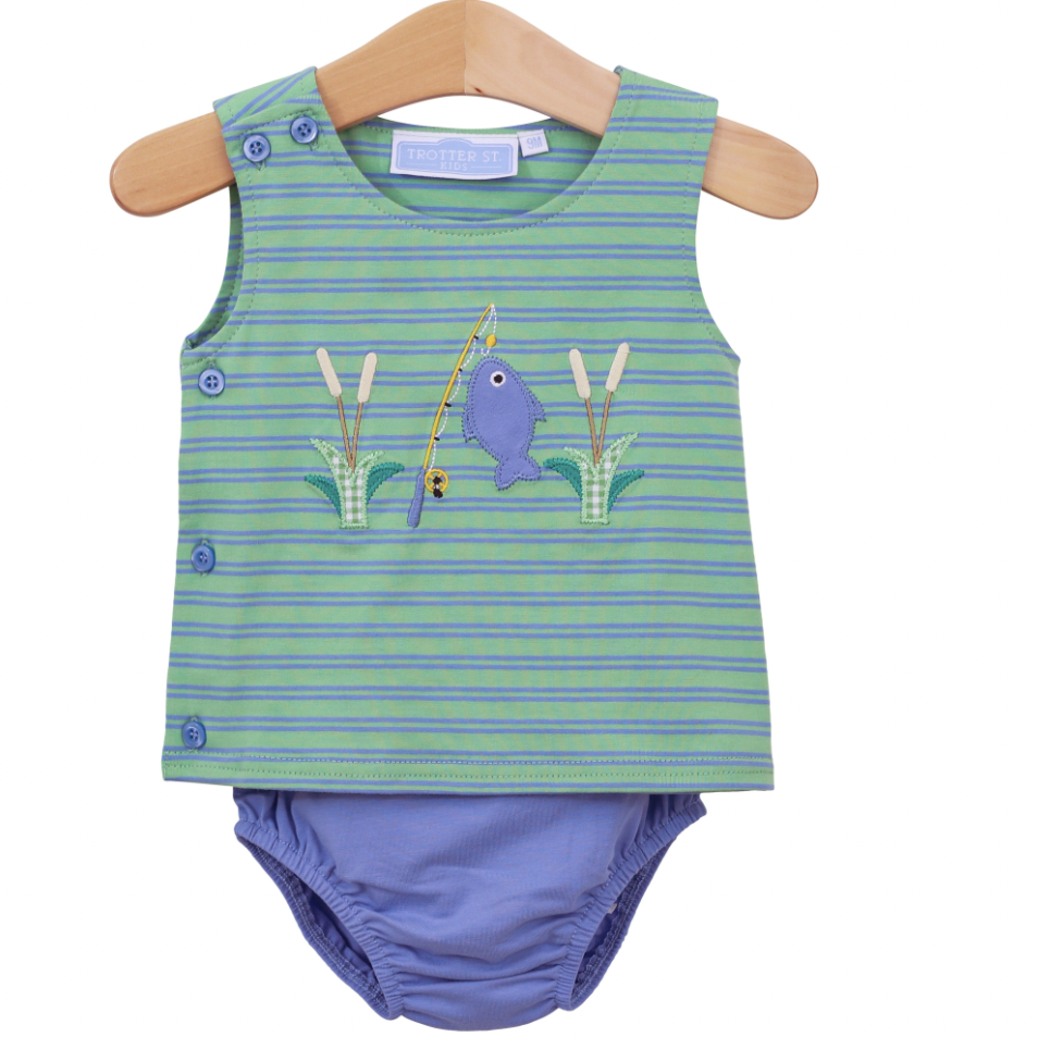 TSK Catch of the Day Diaper Set