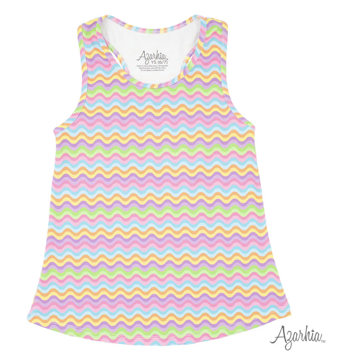 Spring Waves Racer Back Tank